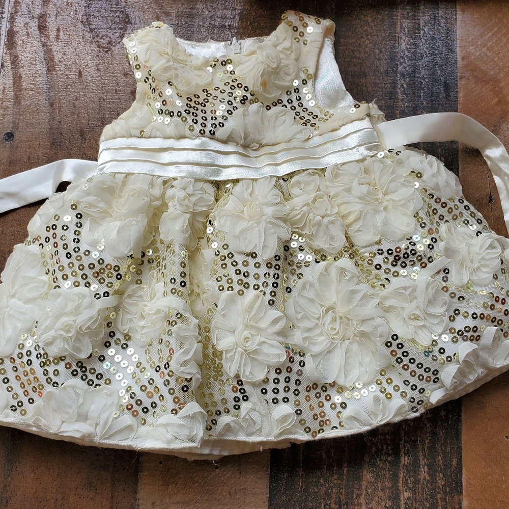 American Princess Champagne Fancy Dress 3-6m